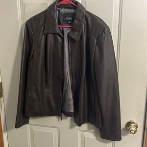 Sonoma XL leather coat